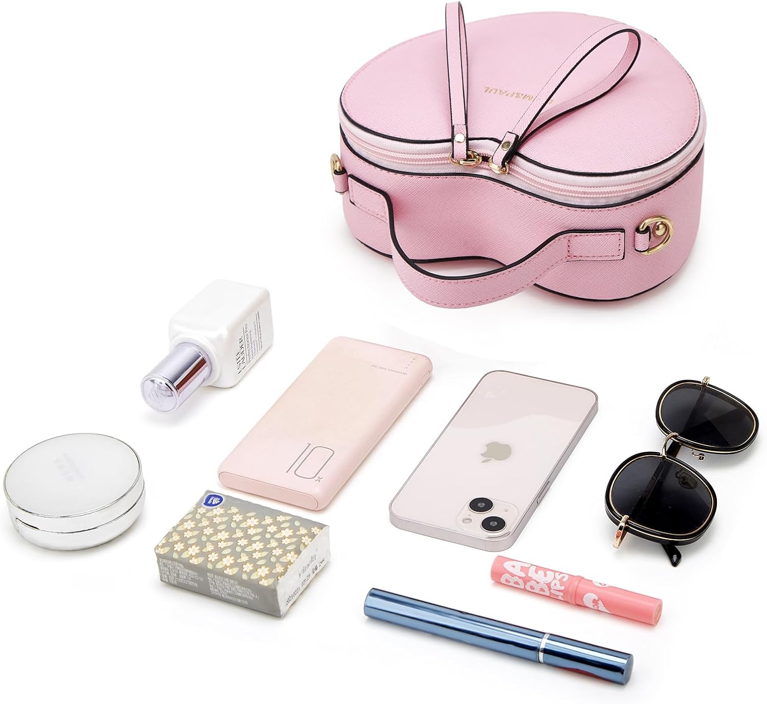 Crossbody Purse for Women Small Crossbody Bags Trendy Vegan Leather with Adjustable Shoulder Straps Gift for Mother Wife Mom - Image 4