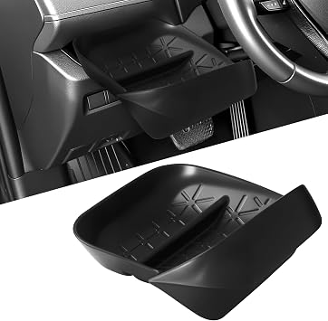 Drivers Drawer Box, Driver Side Drawer Organizer Storage compatible with Toyota RAV4 2019-2025, Center Console Interior Insert Organizer Tray for Toyota RAV4 Accessories