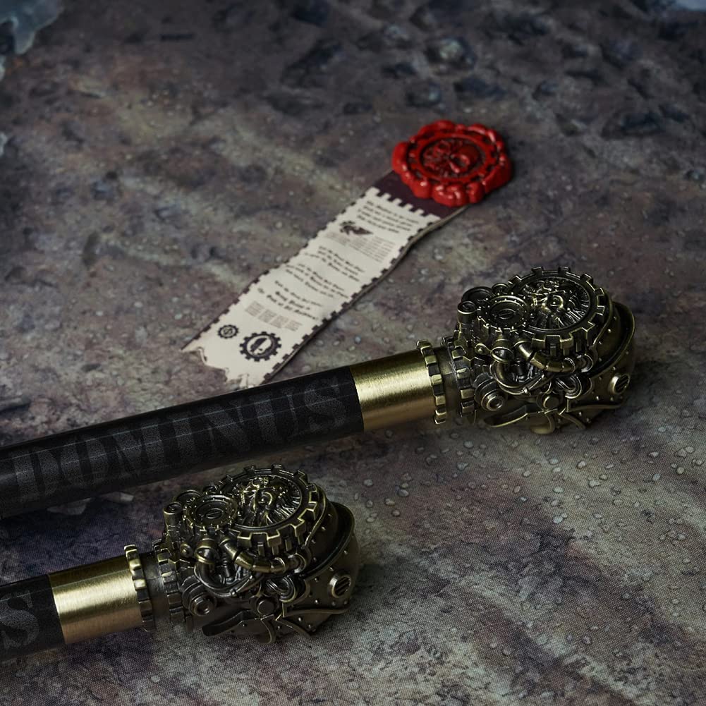 Starforged Kompatibel mit Warhammer 40k Themed Regenschirm: Omnissian Staff 1 PC