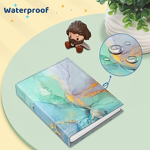 Miniatura 5 de Fintie Álbum de fotos de 4 x 6 pulgadas, 52 fotos, pequeña capacidad, cubierta de cuero vegano de primera calidad, álbum de fotos portátil para