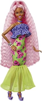 Barbie Extra Deluxe Doll & Accessories Set with Pet, Mix & Match Pieces for 30+ Looks, Multiple Flexible Joints, Gift for Kids 3 Years Old & Up