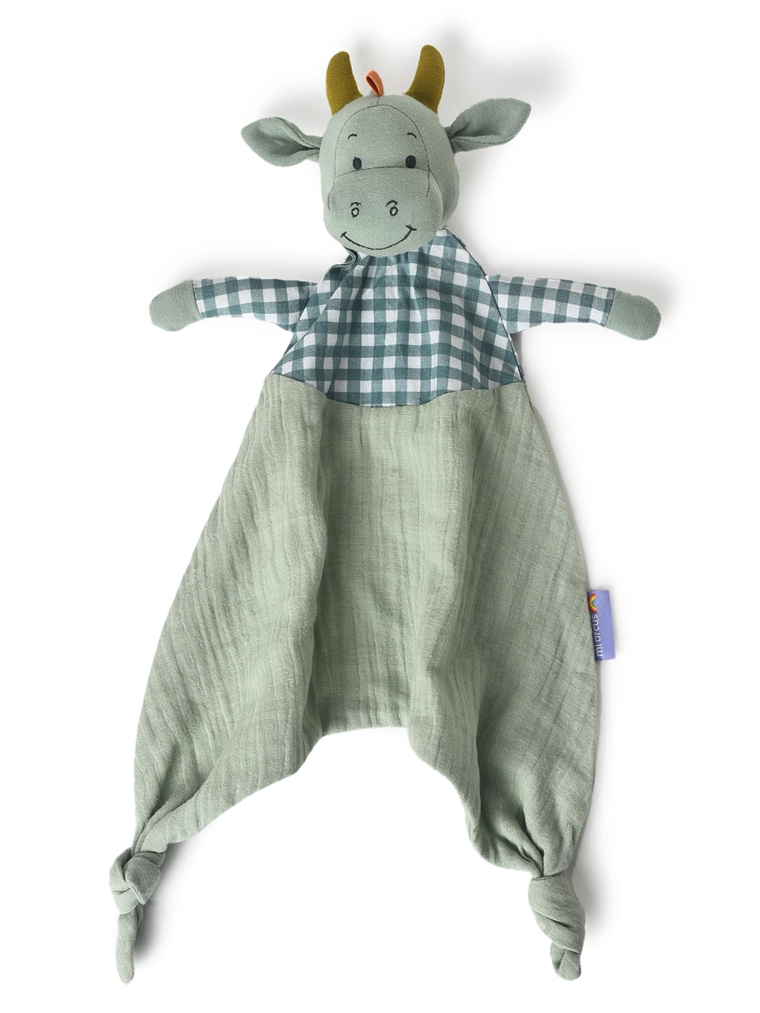 Mi Arcus Green Security Blanket with Cuddle Cloth Soft Toy for Baby Comfortable Sleep-image-35