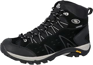 Brütting Herren Wanderstiefel Outdoorstiefel Mount Bona High, Schwarz, 43 EU