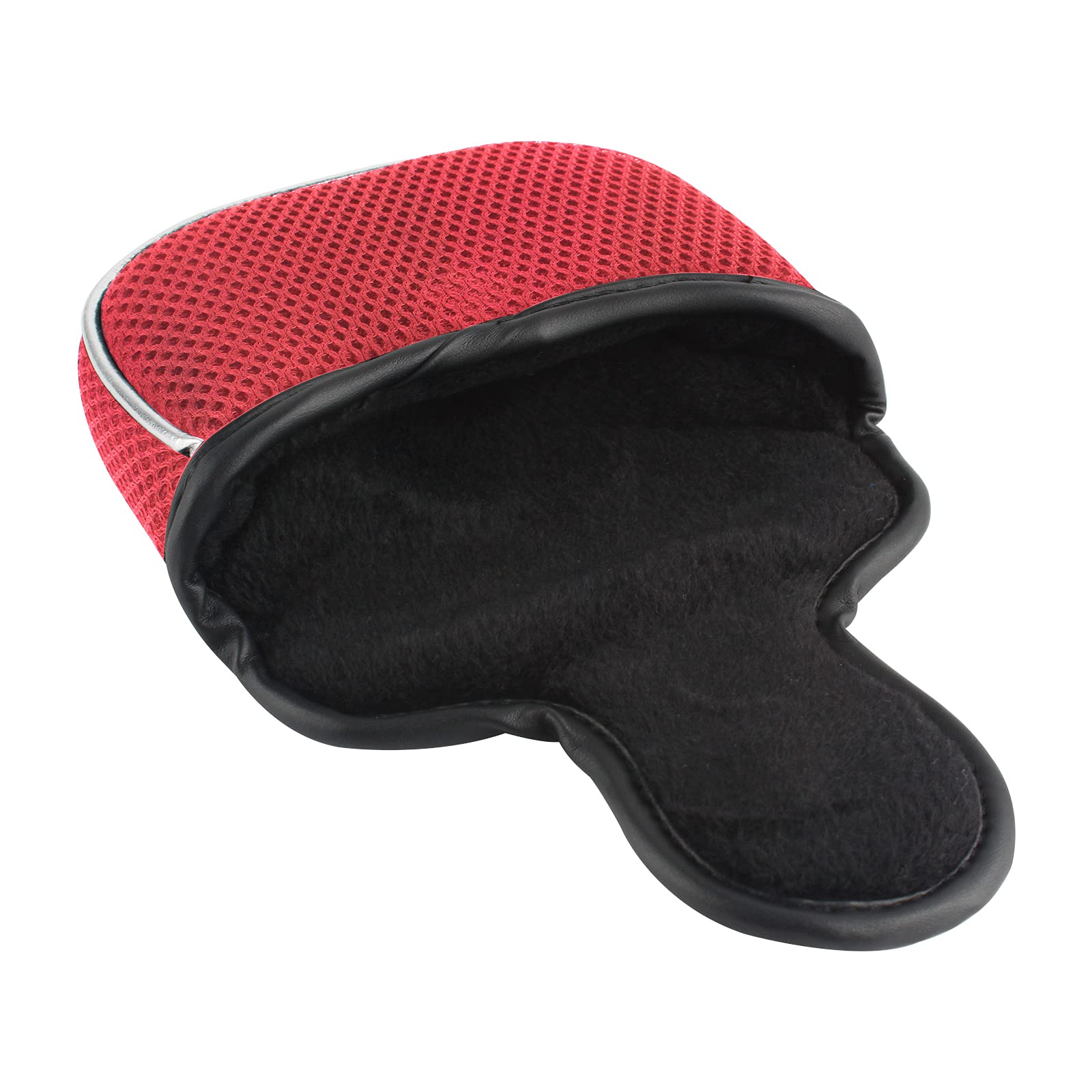 Andux Mesh Mallet Putter copertura Golf Putter testa copre rosso, piazza MT/TG14