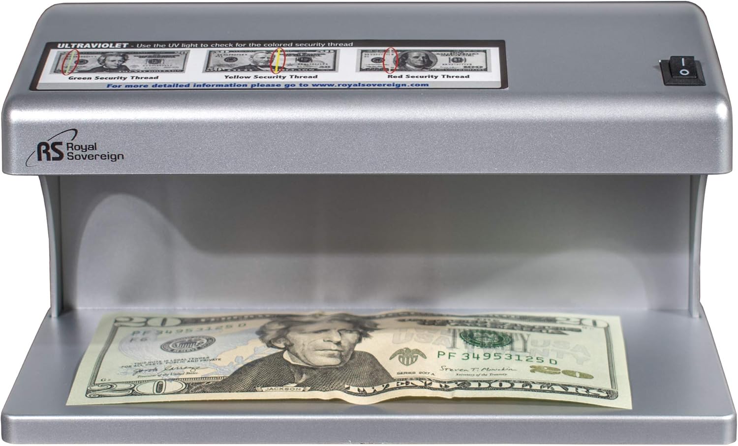 Royal Sovereign Countertop Counterfeit Detector (RCD-1500) : Office Products