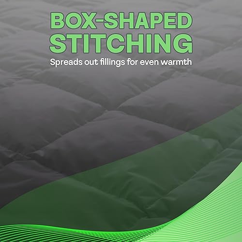 Miniatura 5 de Sacred Thread Edredón reversible para todas las estaciones suave ligero relleno de bambú refrescante relleno alternativo de plumón de primera