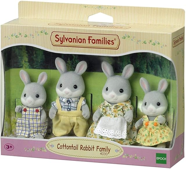 Sylvanian Families - 04030 - Familia Conejo Colita de Algodón (EPI)