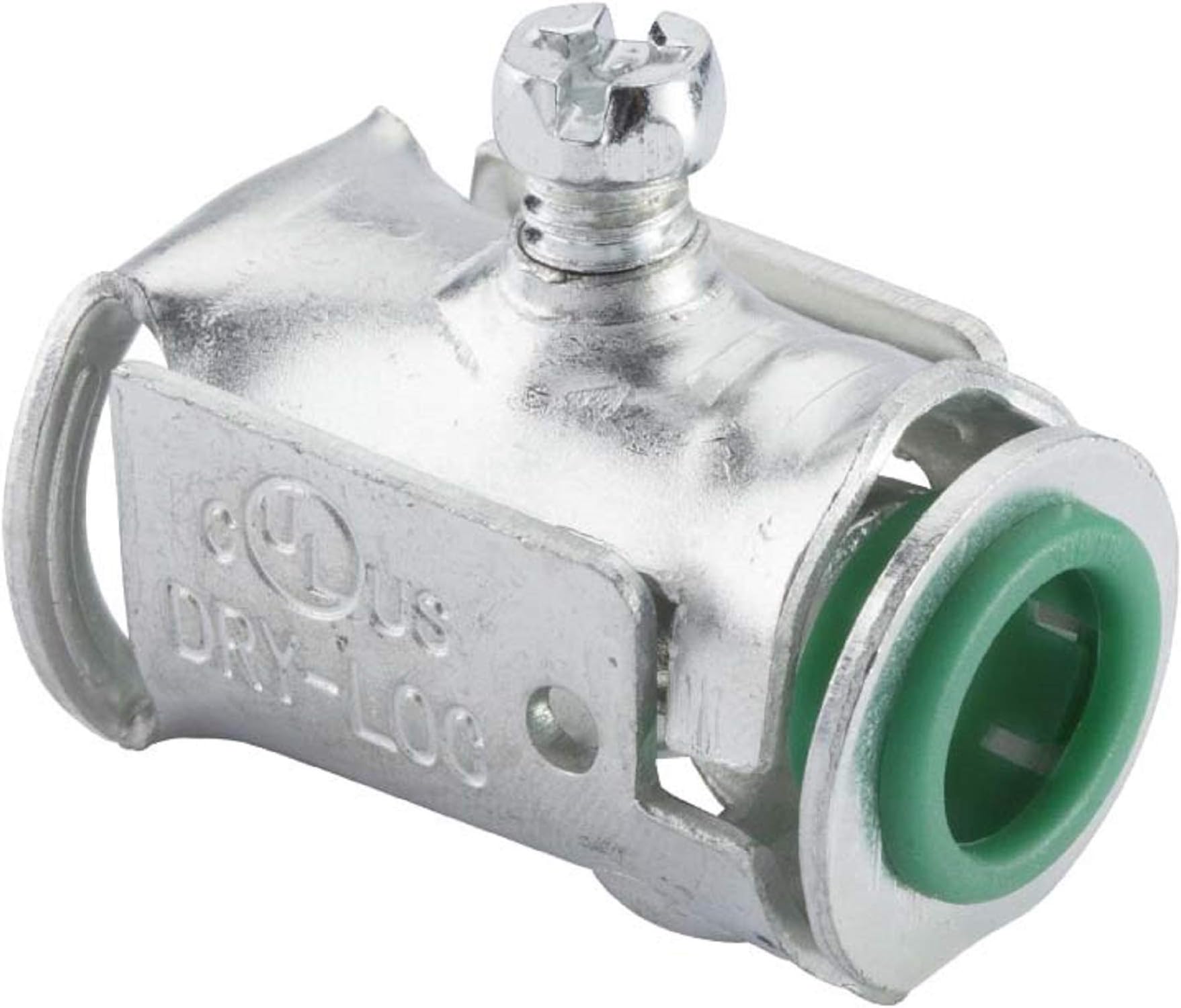 Halex, 3/8 in. Flexible Metal Conduit (FMC) Snap-In Connectors , 26571, 5 per pack