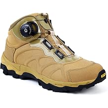 Survival Games Trekking Shoes, Dial-Type, Men's, Water Repellent, Climbing Shoes, Shock Absorption, Military-Cut, Middle Cut, Abrasion Resistant, Non-Slip, Lightweight, Outdoor Shoes