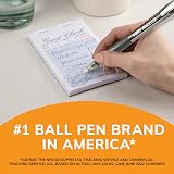 BIC Glide Black Retractable Ballpoint Pens, Medium Point, 12-Count Pack – view 5