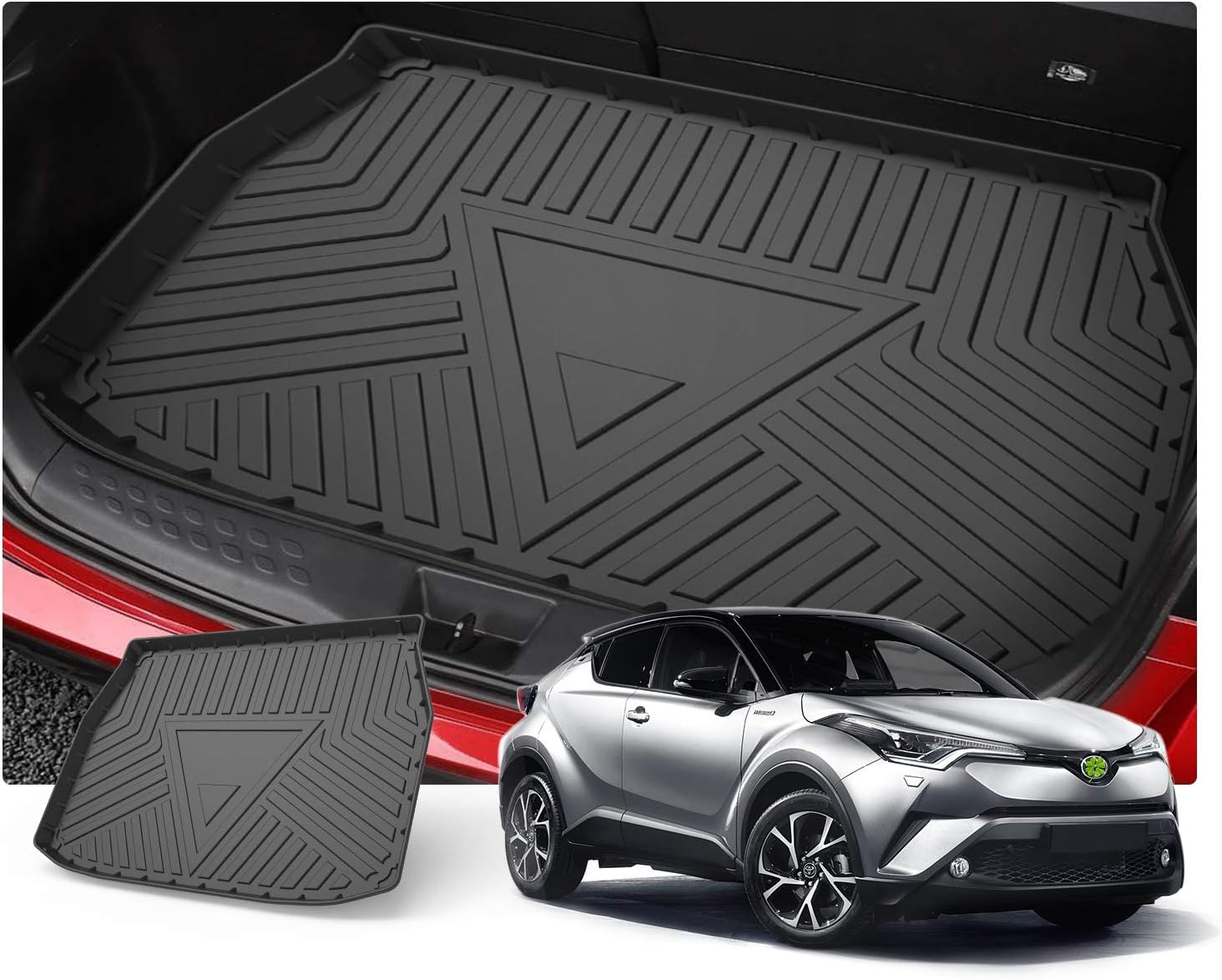 Amazon Ruiya ジムニー Jb64w ジムニーシエラ Jb74w トランクマット ラゲッジマット トランクトレイ ラゲージトレイ カーゴマット 収納 ホルダー アクセサリー パーツ 車 バイク 車 バイク