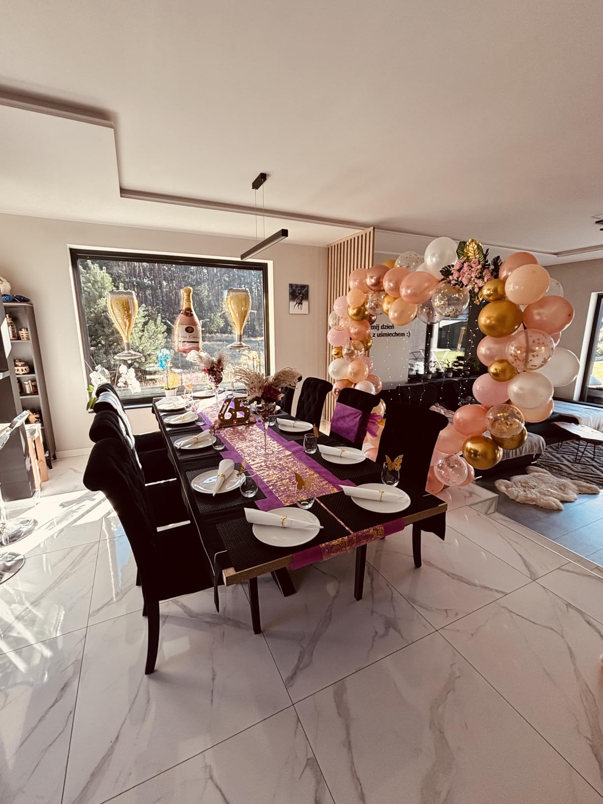 Fiita Heart Wedding Arch 2m Golden Arch Background Stand