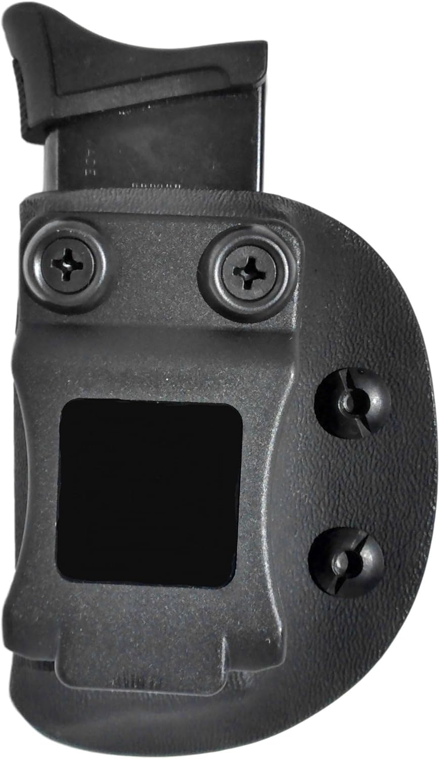 IWB Magazine Carrier Mag Pouch: Fits Ruger EC9s and LC9 Models EDC (Solid Black - Left Hand Mag Draw)