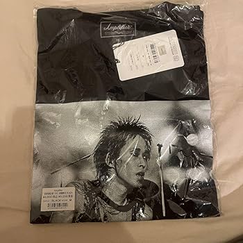 Amazon.co.jp: 忌野清志郎Tシャツ 有賀幹夫 Mサイズ 半袖 黒