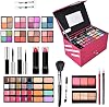 All Makeup Kit – Full Cosmetic Set Brushes, Lipsticks Eyeshadows More | Professionals Design Makeup Collection Women Girls, Portable Easy Handling Perfect For Presents Training For Everyday Use