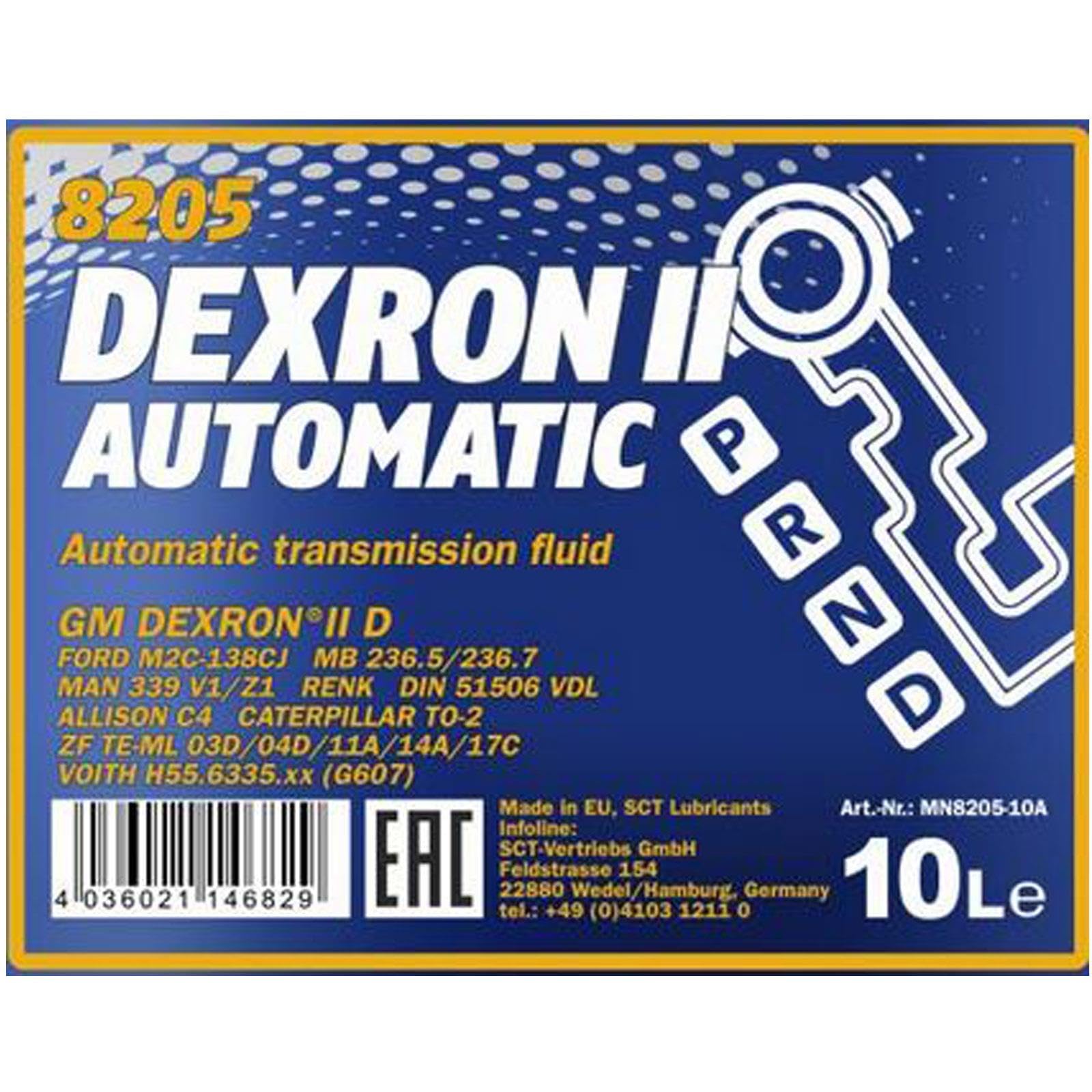 Mannol 2x Öl (20 L) | Dexron II D 236.5/236.7 ZF Te-ML 03D/04D,