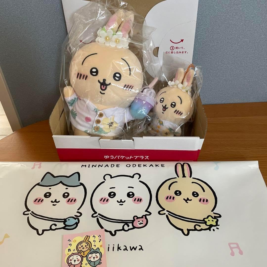 ちいかわ観光 ぬいぐるみおかおバッジ 日焼け ノベルティ ちいかわ ちいかわ観光 ぬいぐるみおかおバッジ 日焼け ノベルティ ちいかわ