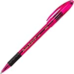 Pentel R.S.V.P. Razzle-Dazzle Ballpoint Pen, Medium Line, Black Ink, 5 Pack (BK91RDBP5M)