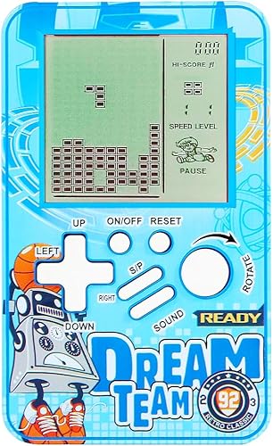 CZT Consola de juegos de bloques de mano incorporada múltiples juegos clásicos retro ladrillo entretenimiento electrónico Estudiante Máquina de