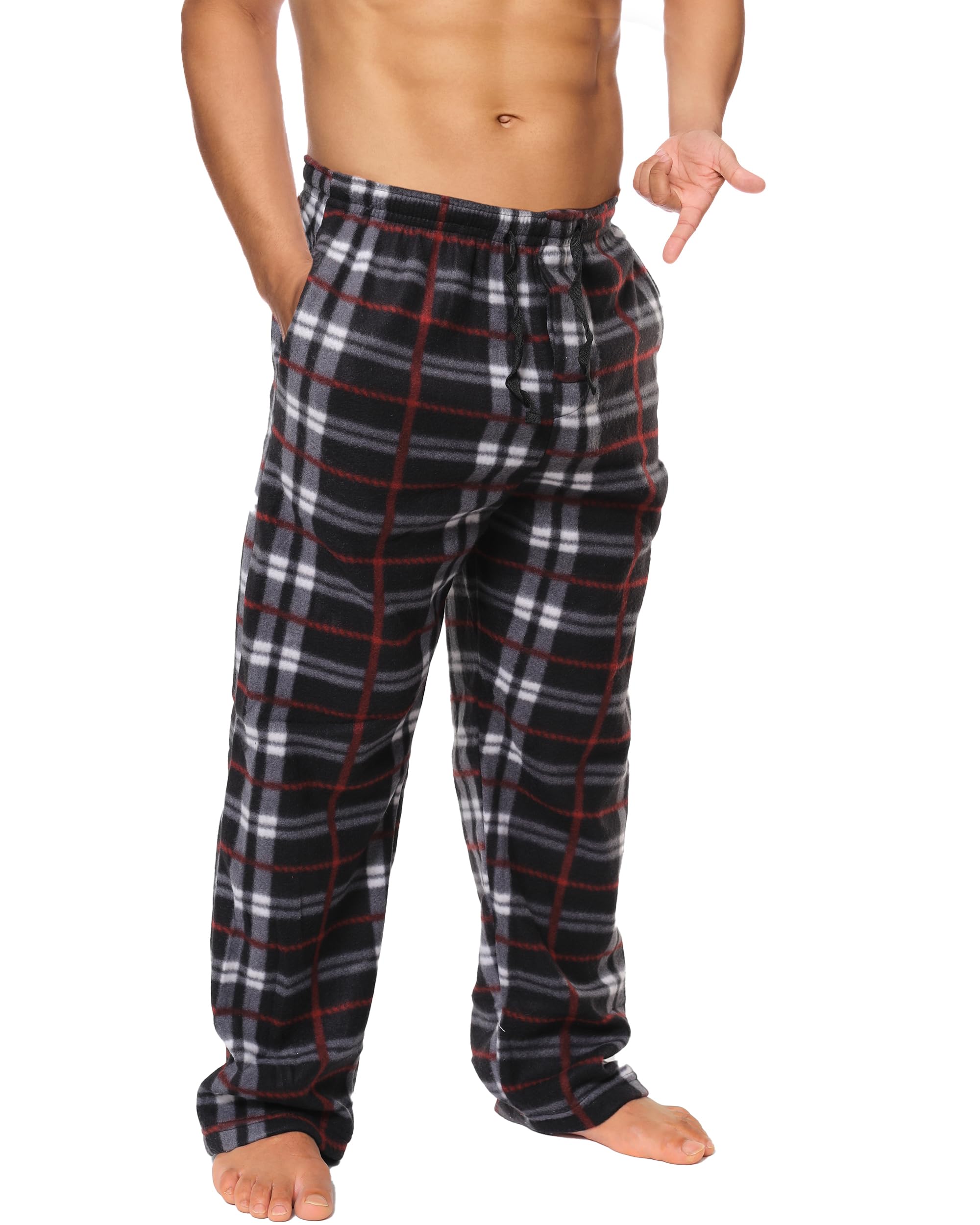 Active Clubmens Active Club Mens Flc Sleep Print Pajama Pants (pack of 1)