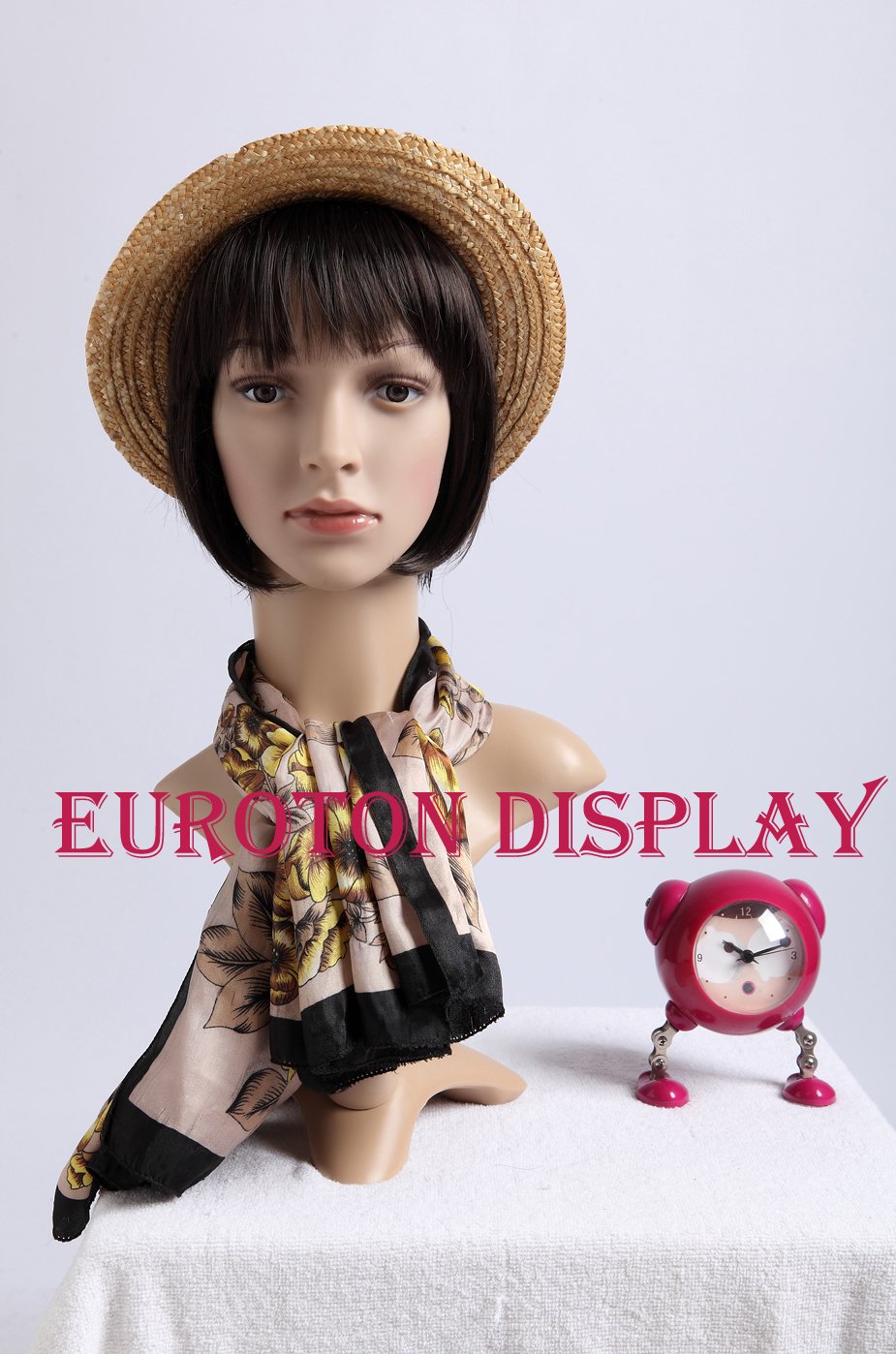 Euroton FD-2 Dekokopf Perückenkopf Schaufensterpuppe Mannequin weiblich