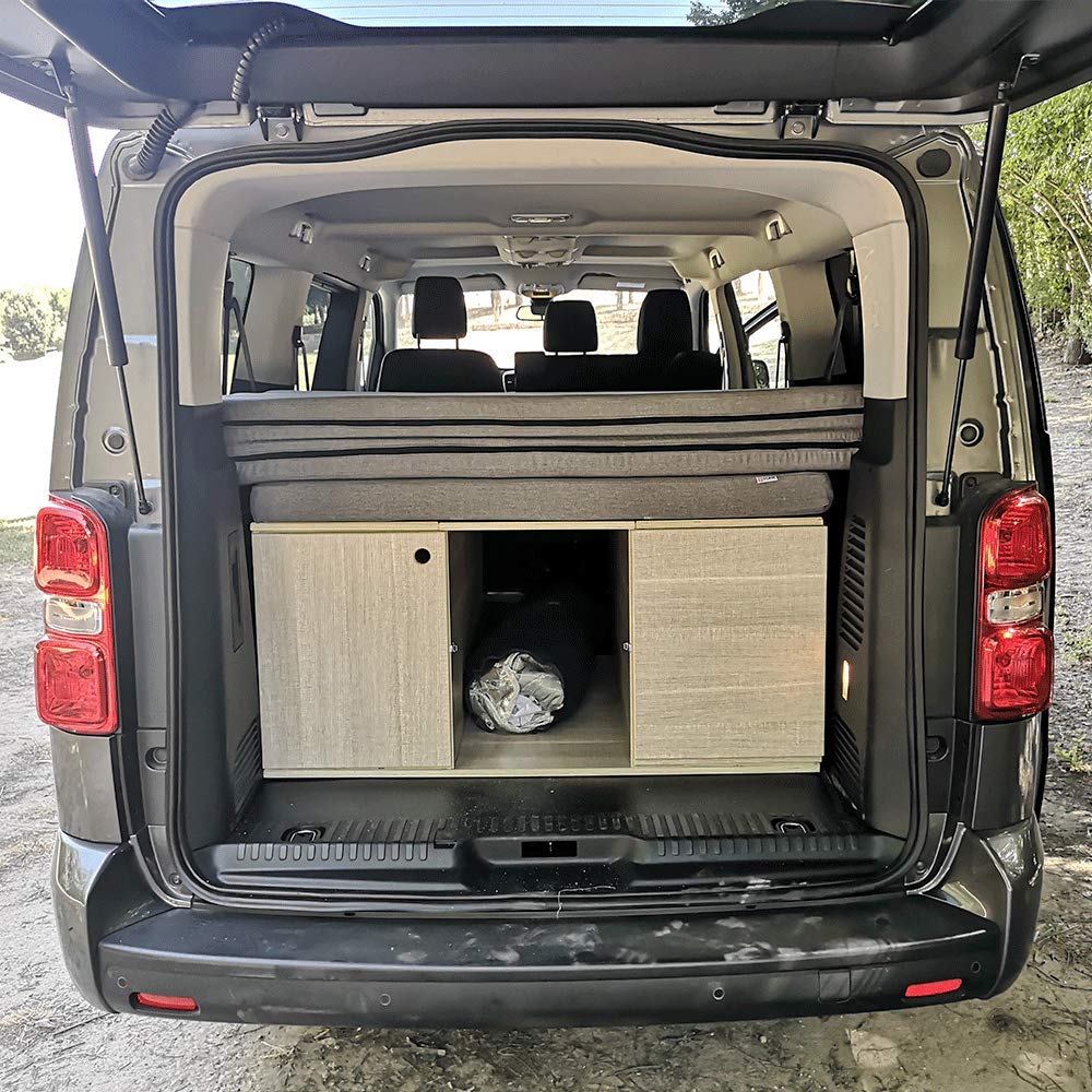 ḰFoam Store - Materasso pieghevole con viscoelastico, per Citroen SpaceTourer, Peugeot Traveller e Opel Zafira Live
