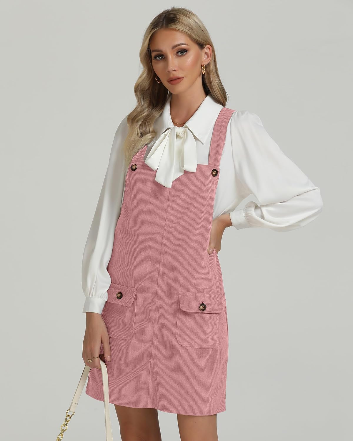 chinese dress ladies La Femme Women's Neon Long Dress in Luxurious Jersey in Light Coral main image 0