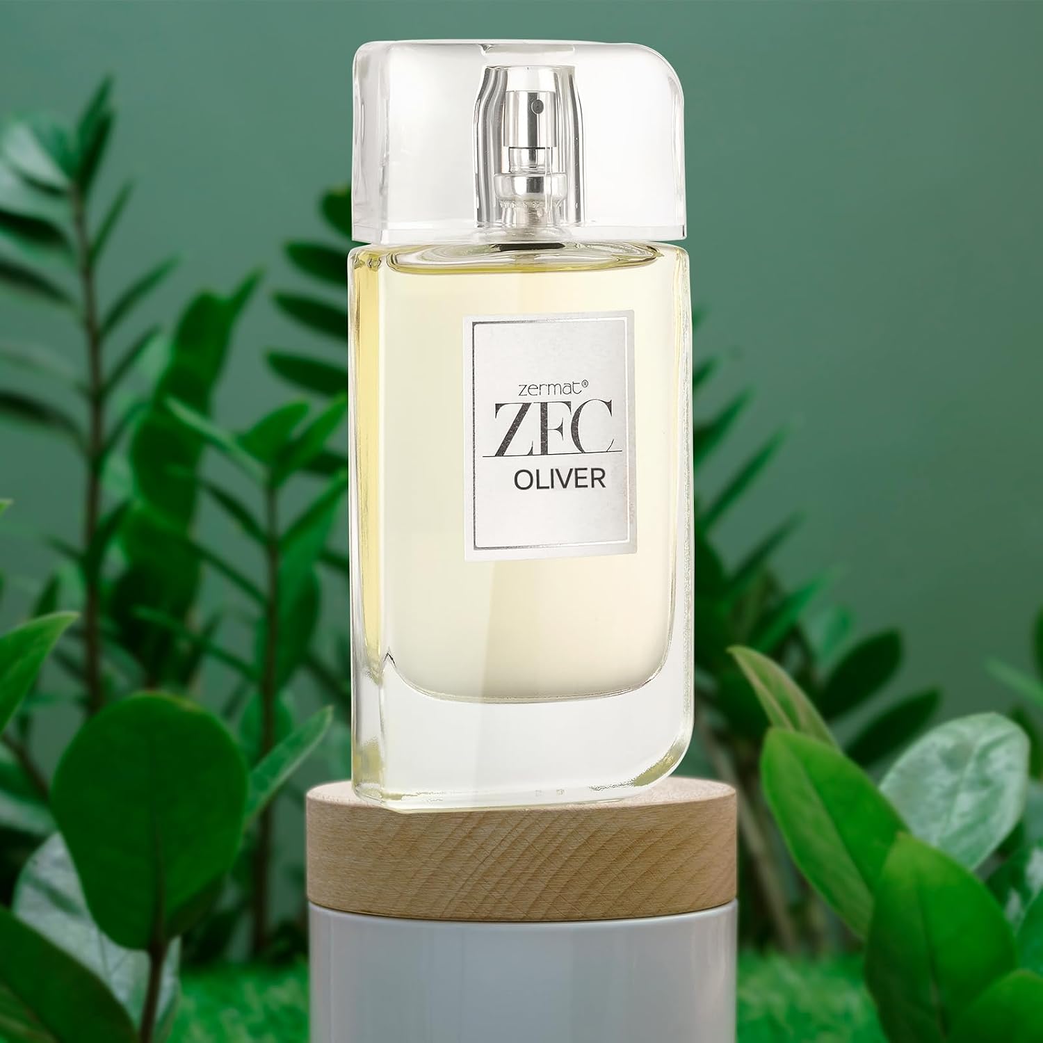 Zermat Oliver, Fragrance for Men, Warm-Amber Scent 2 Fl. Oz