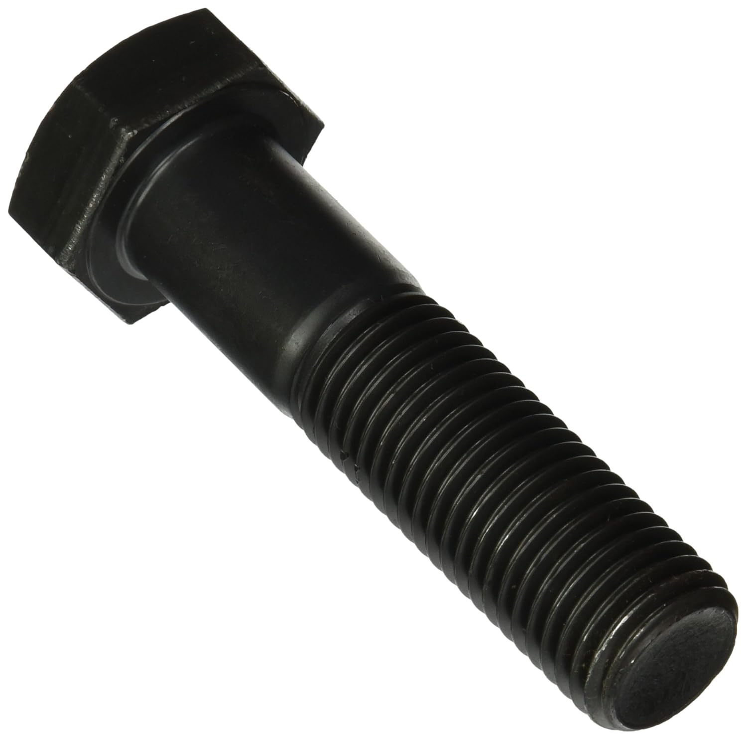 Class 8.8 Steel Cap Screw, Plain Finish, Hex Head, External Hex Drive, Meets DIN 931/ISO 898, 60mm Length, Partially Threaded, M6-1 Metric Coarse Threads (Pack of 100)