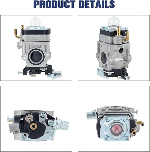 Miniatura 9 de Carburador 300486 compatible con Earthquake E43 E43CE E43WC Auger MC43 MC43E Tiller MD43 WE43E Powermate PEA438 PCV43