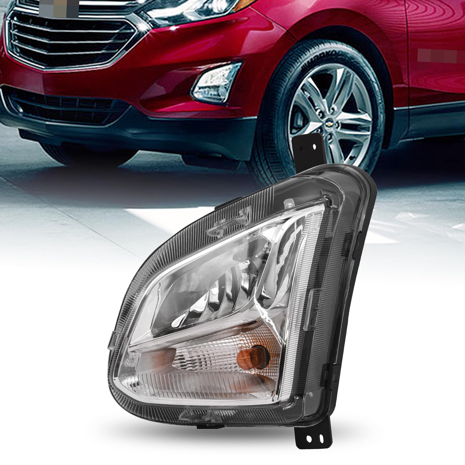 CATYPATT GM2593323 Front Bumper Fog Light Left Driver Side Enhance visibility for 2018 2019 2020 CHEVROLET EQUINOX 84226250