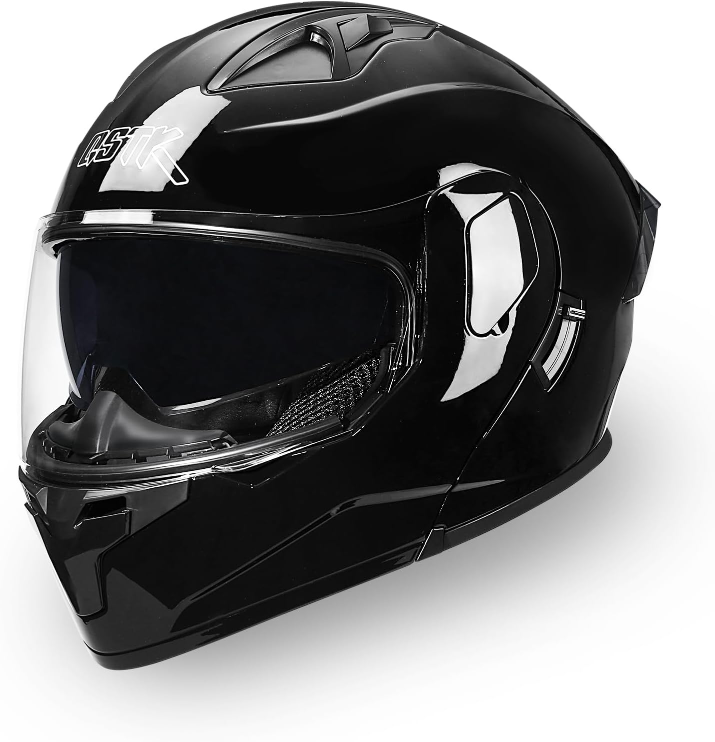 Full Face Motorcycle Helmet DOT Approved Modular - Interchangeable Lens, Breathable ABS Motocross Helmet with Detachable Washable Liner for Youth & Adults