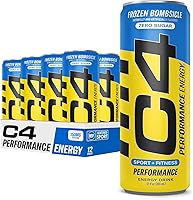 Vista 20 de C4 Energy - Bebida energética carbonatada sin azúcar, bebida preentrenamiento + beta alanina, cereza de medianoche, 16 onzas líquidas (paquete de 12)