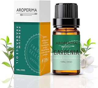 Gardenia Fragrance Oil, Premium Grade Scented Oil for Aroma Diffusers, Perfume, Candle and Soap Making - 10ml