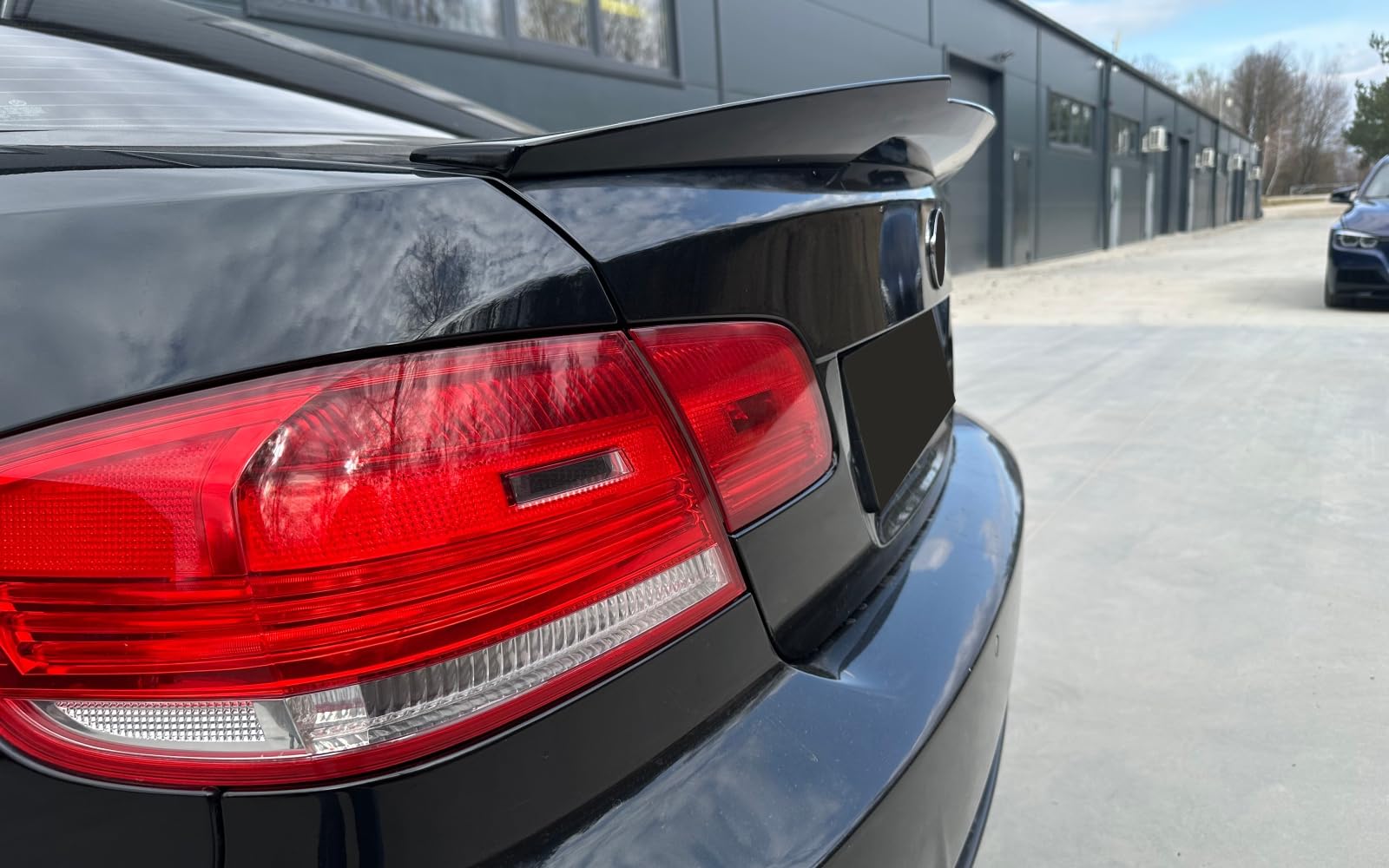 MpTuned E92 M4 Style Spoiler posteriore lucido nero per BMW Serie 3 2007 2008 2009 2010 2011 2012 2013 Coupe 318i 320i 330i 335i M3 318d 320d 330d 335d