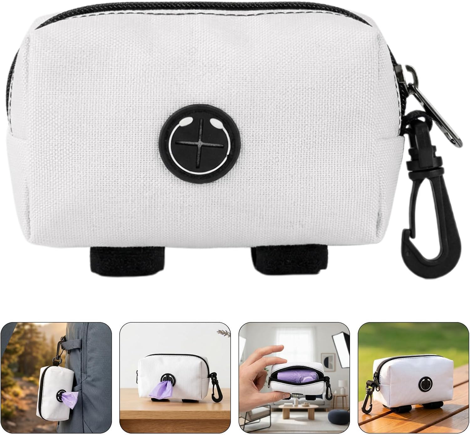 BESPORTBLE Portable Diaper Bag Dispenser Modern Streamlined Design with High Capacity and Extra Organization, Polyester Material for Travel and Newborn Use