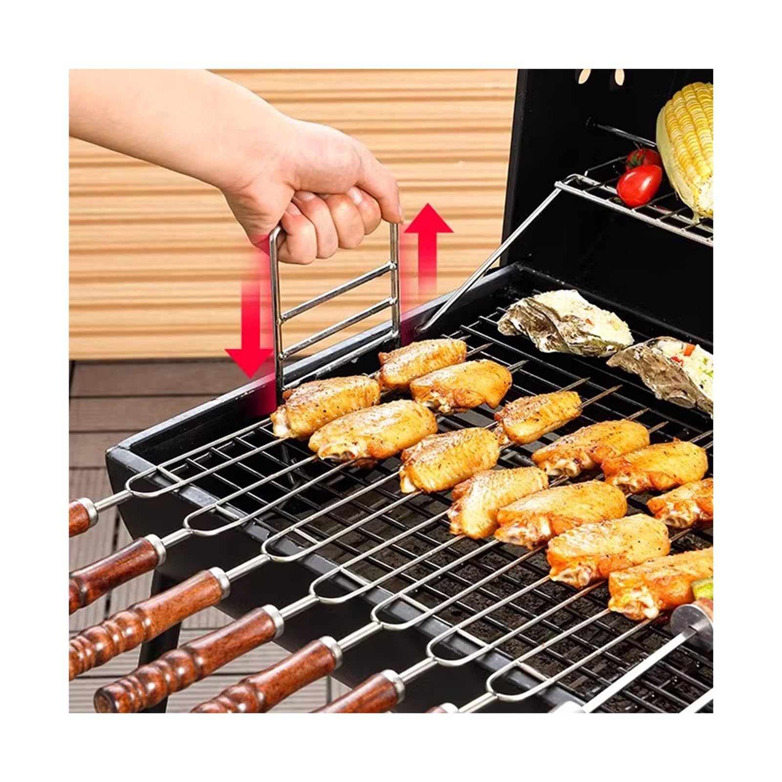 Griglia da Tavolo Forno for Barbecue Domestico all'aperto da Cortile della Villa