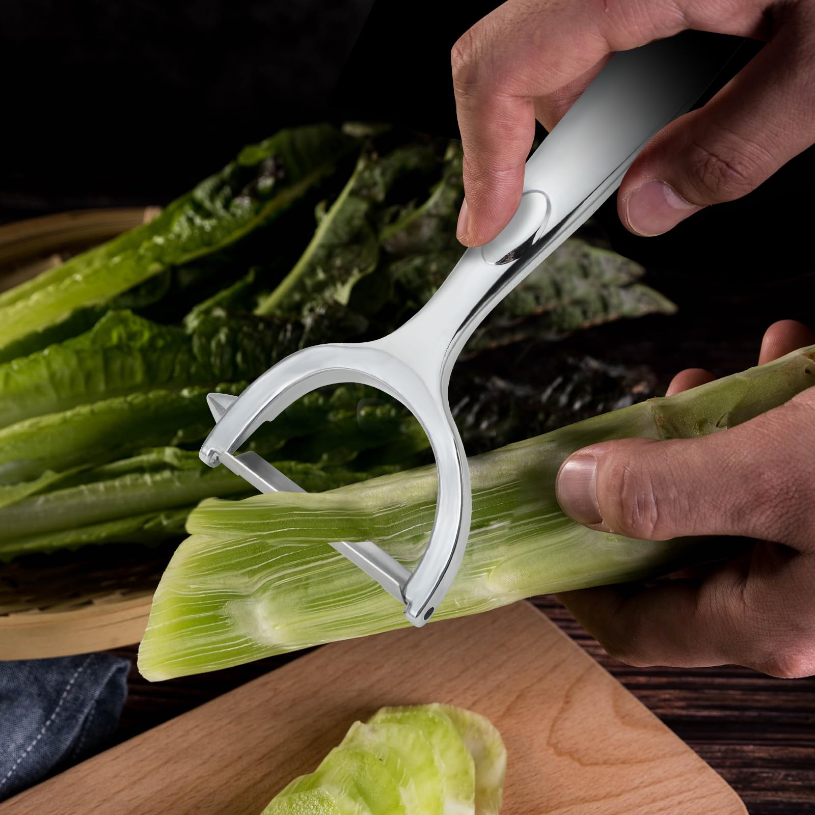Éplucheur Universel, Econome Legumes Inox Eplucheur Legumes Manuel Eplucheur Pomme de Terre Poignée Ergonomique, Couteau Eplucheur Cuisine | Leroy Merlin