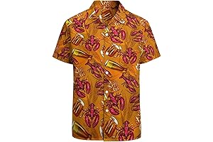 Feim-AO Hawaiian Shirt for Men: Elevate Your Summer Style