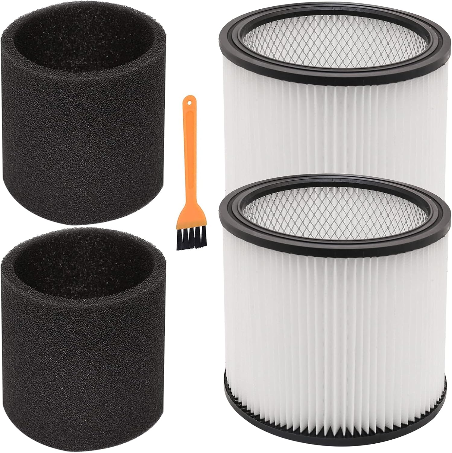 5 Pieces Replacement for ShopVac Filter 90304, 90350, 90333, 9030400