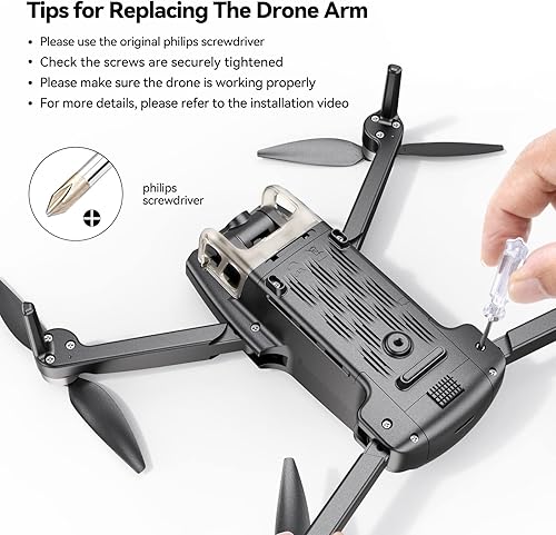 Miniatura 3 de Bwine Piezas de repuesto originales del brazo del drone F7MINI (motor incorporado), piezas de reparación Accesorios para drones para F7MINI (parte