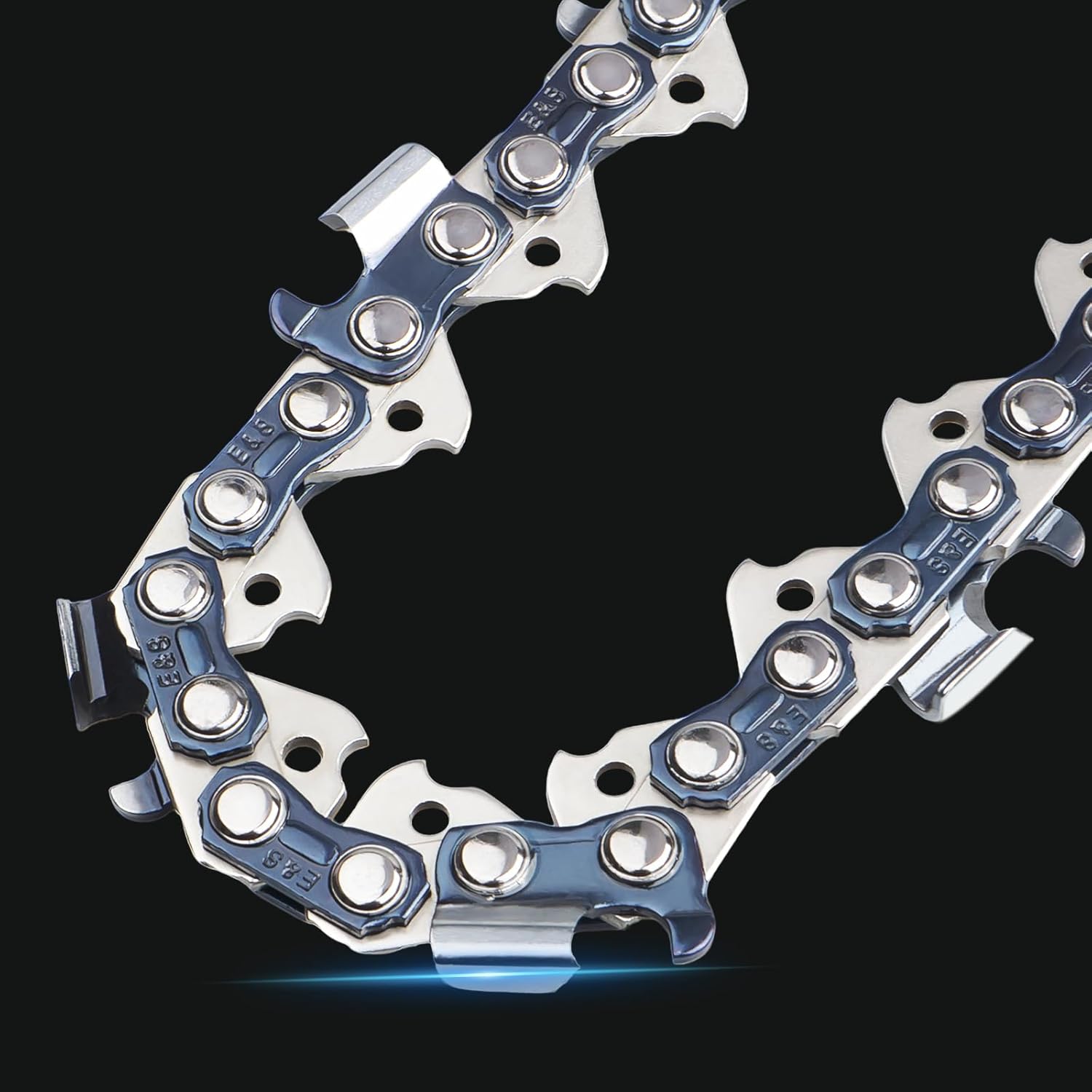 E & S 5 Pack 18 Inch Chainsaw Chain .325" Pitch .050" Gauge 68 Drive Links Semi-Chisel Chain Saw Chains for Oregon, Stihl, Husqvarna, Poulan, Craftsman, Greenworks and More Chainsaw Brands