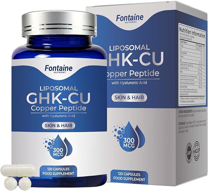 Fontaine GHK-Cu Copper Peptide Capsules – Enteric Coating for Optimal Absorption