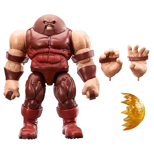 Marvel Legends Series Gamerverse Marvel's Juggernaut, Retro Video Game-Inspired Collectible 6-Inch Scale Action Figure