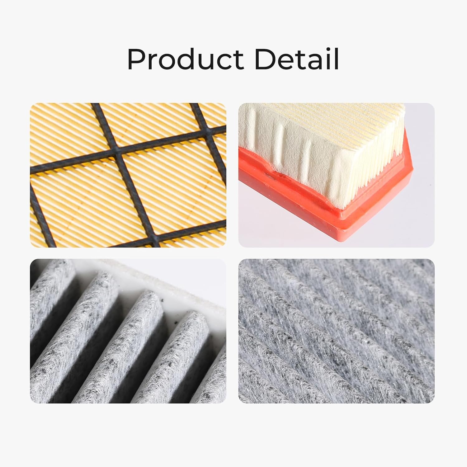 23321606 Cabin & Engine Air Filter Kit Compatible with Traverse 2018-2025 Blazer 2019-2025 Acadia XT5 XT6 Enclave Replaces CA12166 CF11966 13356914