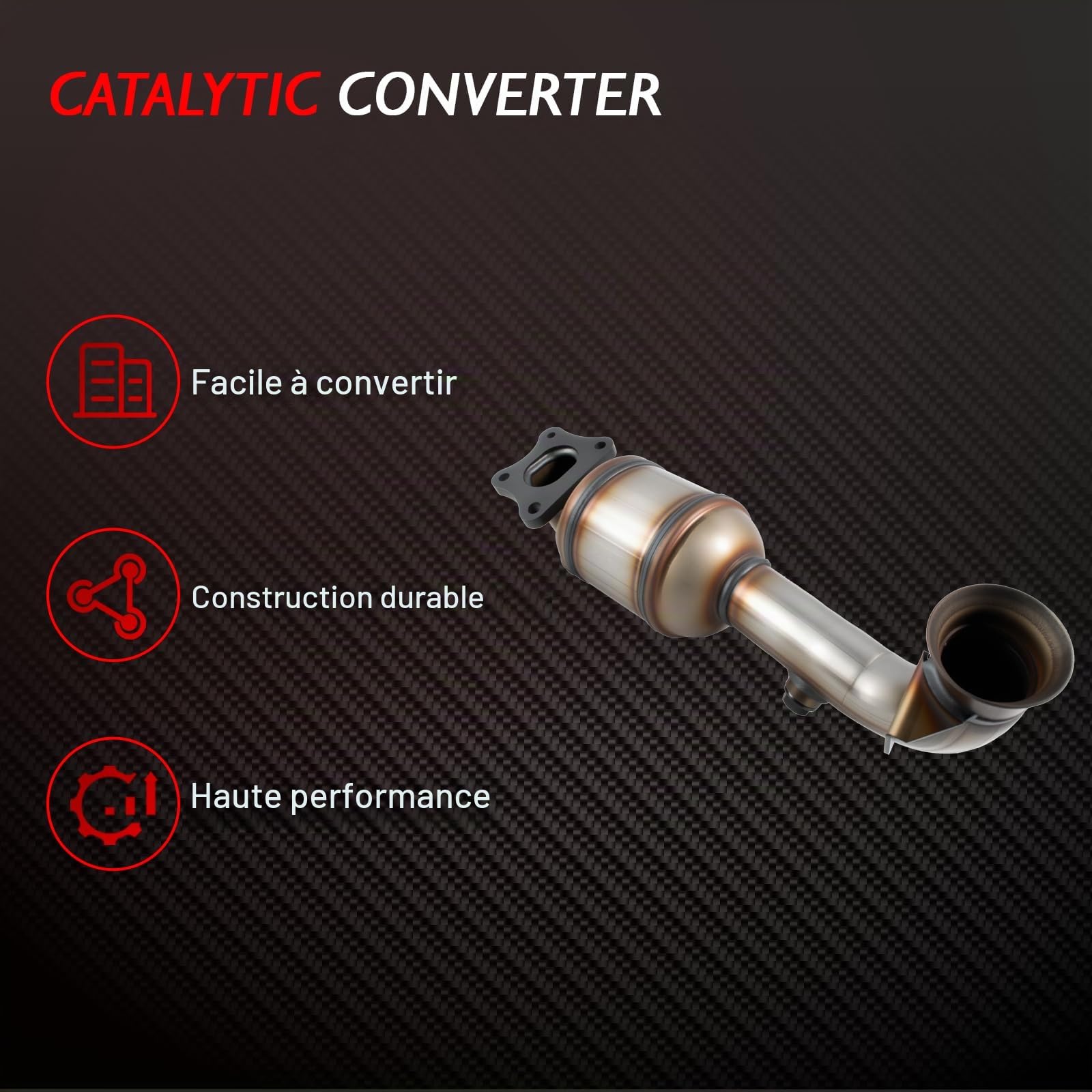 Kit d'installation de remplacement de filtre à particules de convertisseur catalytique pour C1 C3 C4 DS3 108 208 3011.2 VTi Numéro de pièce 9672883980 9678127280 BM91784H