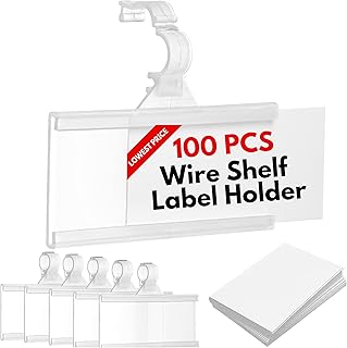 12 Living Room Bookshelf Ideas for Organized Beautiful Displays 59 Plastic Wire Shelf Label Holder, Reusable Shelf Tags for Pantry Retail S...