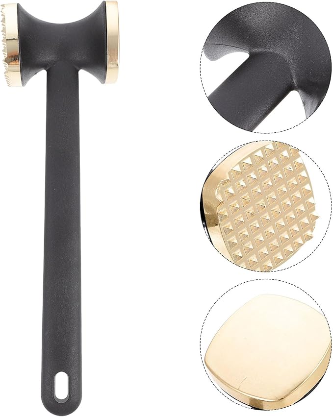 Martillo Ablandador de Carne PRETYZOOM Doble Cara de Aleación de Aluminio miniatura 7