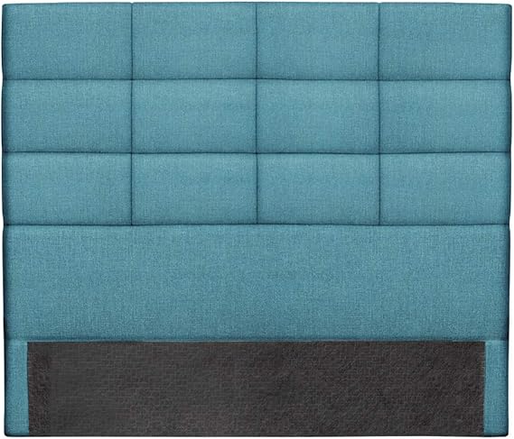 Miliboo Tete De Lit Moderne En Tissu Bleu Canard 160 Cm Anatole Amazon Fr Cuisine Maison