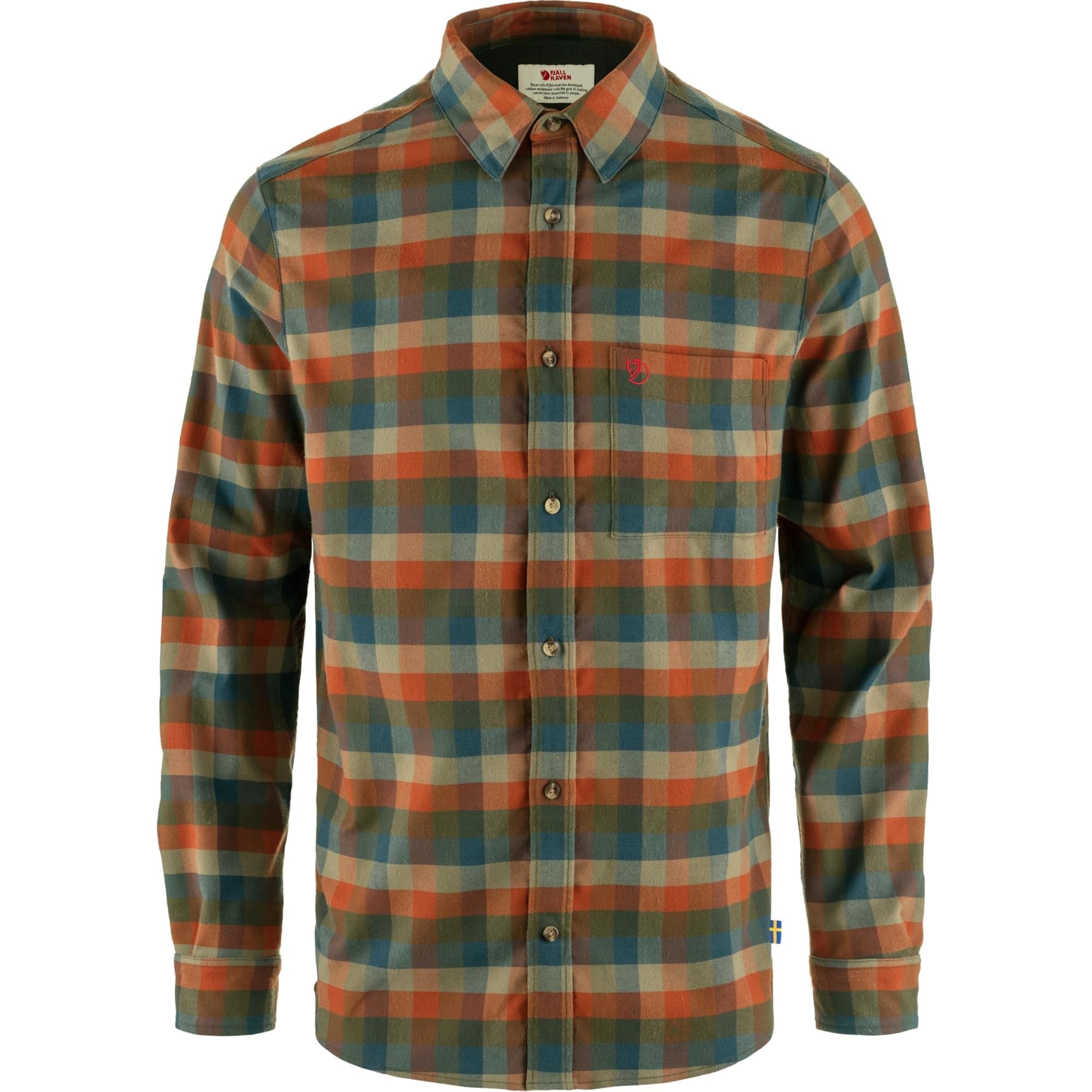 Fjällräven Herren Lappland Stretch Flannel Shirt (1er Pack)